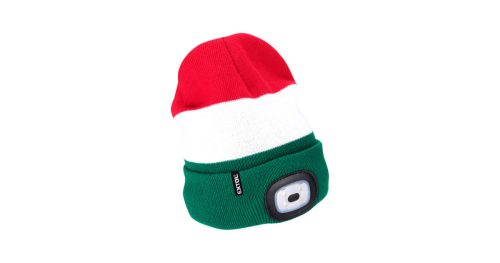 Sapka 1 LED piros/fehér/zöld Extol Light