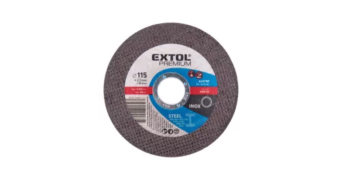 Vágókorong acélhoz 115 x 2,5 mm Extol Premium