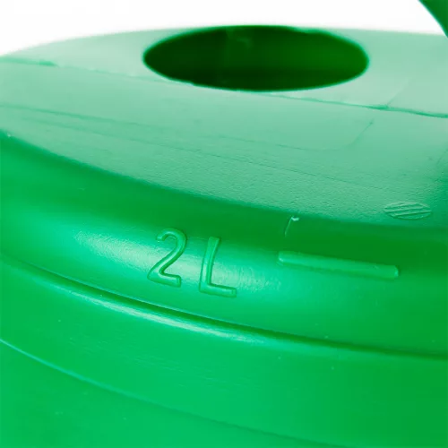 Locsolókanna 2 liter, műanyag, zöld