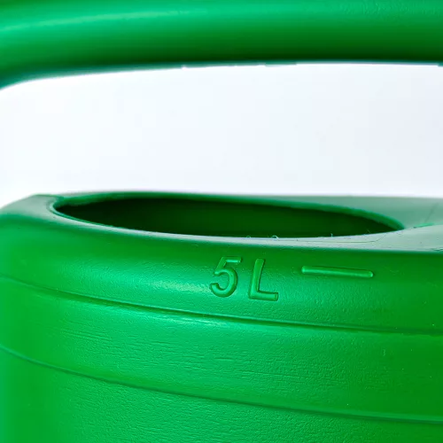 Locsolókanna 5 liter, műanyag, zöld