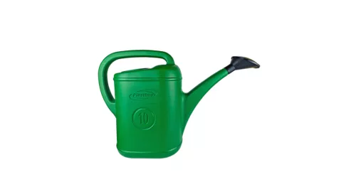 Locsolókanna 10 liter, műanyag, zöld