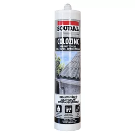 Colozinc - Tetőlemez tömítő, szürke 290 ml SOUDAL