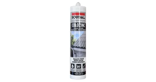 Colozinc - Tetőlemez tömítő, szürke 290 ml SOUDAL