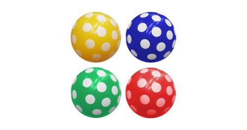 Pöttyös labda nagy