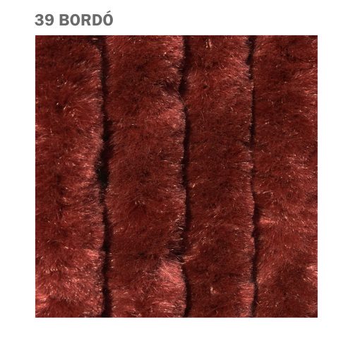 Bozont függöny 90x200 cm bordó
