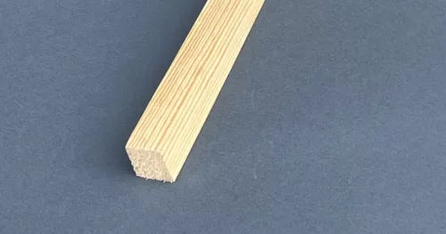 Gyalult léc, rombusz 15x15 mm