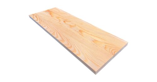 Gyalult fa polc 120x25cm