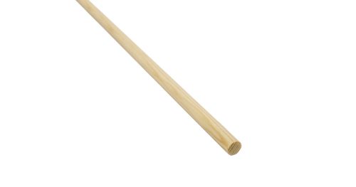 Korlátrúd 44 mm x 2,5 m fenyő