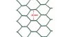  Csirkeháló tcs fonat tekercs PVC 50 cm, 25mm, 5m