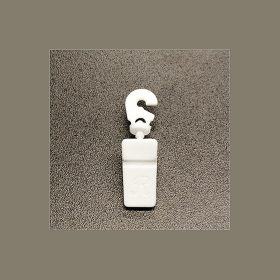 Függönycsipesz fehér 20 db