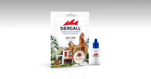 Dergall tyúktetű atka irtó 15 ml