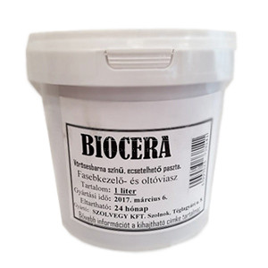 Fasebkezelő és oltóviasz Biocera 1L