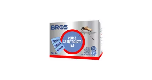 Szúnyogirtó utántöltő lap 20db Bros