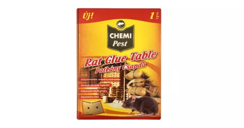 Patkányfogó tábla ragacsos Chemi Pest