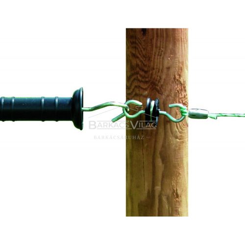 Villanypásztor kapuakasztó facsavaros szigetelő