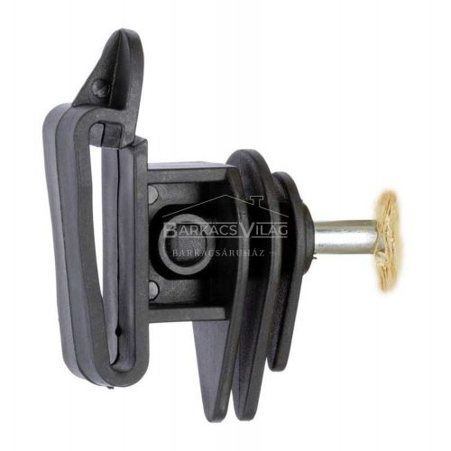 Villanypásztor facsavaros szigetelő 40mm-es szalaghoz, 25db /csomag