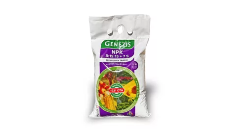 Műtrágya, szervetlen trágya GENEZIS  NPK 8:15:15+7S 5 kg