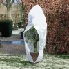 Fátyolfólia cipzárral 200 cm x ∅ 1,5 m, fehér
