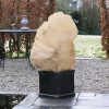 Fátyolfólia zsinórral 150 cm x ∅ 1 m, bézs