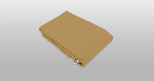 Fátyolfólia zsinórral 150 cm x ∅ 1 m, bézs