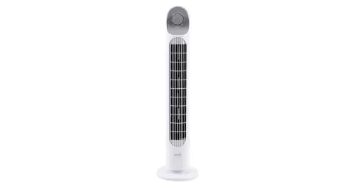 Oszlopventillátor fehér 82cm, 40W