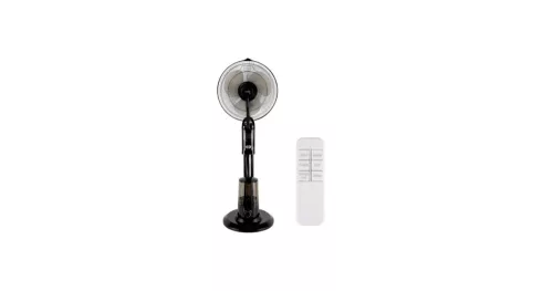 Ventilátor párásító álló fekete