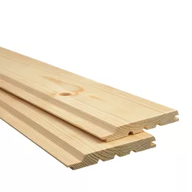 Lambéria lucfenyő "AB" trapéz 12x96x4200 mm