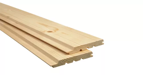 Lambéria lucfenyő "AB" trapéz 12x96x4200 mm