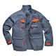 Kétszínű kabát - szürke/narancs, XS-3XL, TX10