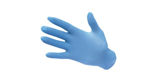 Kesztyű, A925 egyszerhasználatos, 8/M (kék)