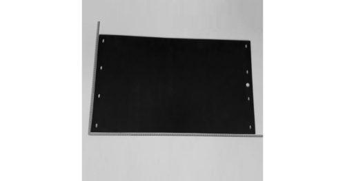 Fekete gumitalplemez lapvibrátorhoz Scheppach HP 3000s (730 x 450 mm)