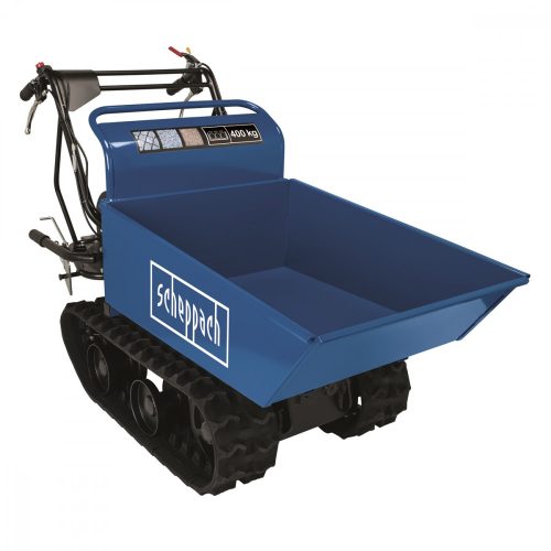 Hernyótalpas dömper mechanikus billenéssel, 400 kg Scheppach DP 4500