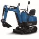 Mini forgó kotrógép Scheppach EXC 815