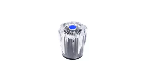 Csap fogantyú kristály kék 1/2"