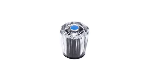 Csap fogantyú kristály kék 3/8"