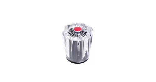 Csap fogantyú kristály piros 3/8"
