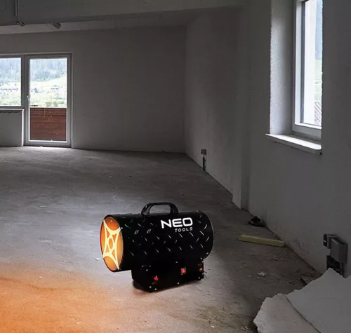 Gázos hőlégbefúvó, fűtőventillátor 30kW 1000m3/h