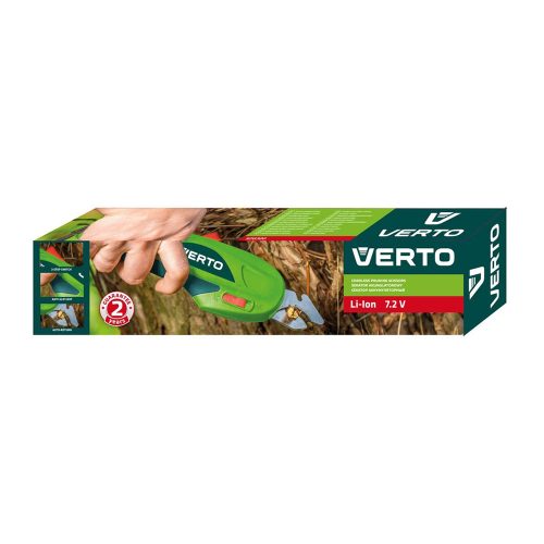 Akkus metszőolló 7,2 V 1,3 Ah