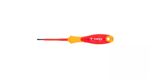 Csavarhúzó 2,5x69 mm lapos 1000V Topex