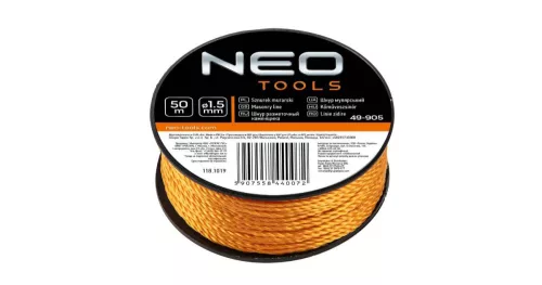 Kőműveszsinór 50m Neo
