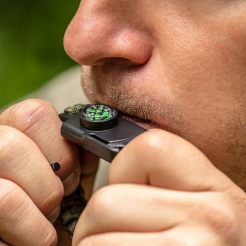 Túlélő karkötő 5:1-ben, paracord NEO