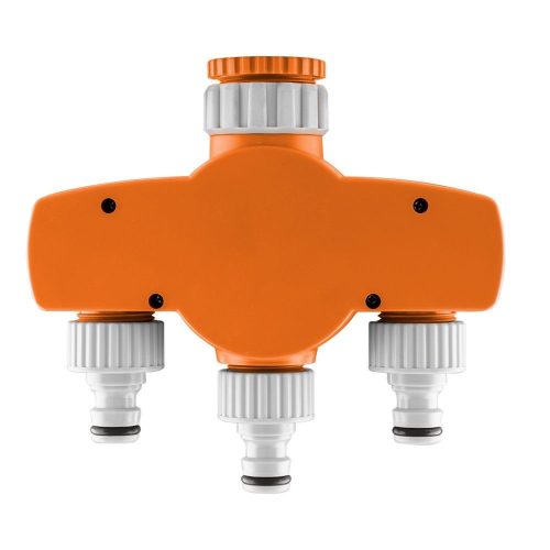 Mechanikus öntözőidőzítő óra, 3 utas, max 120 perc