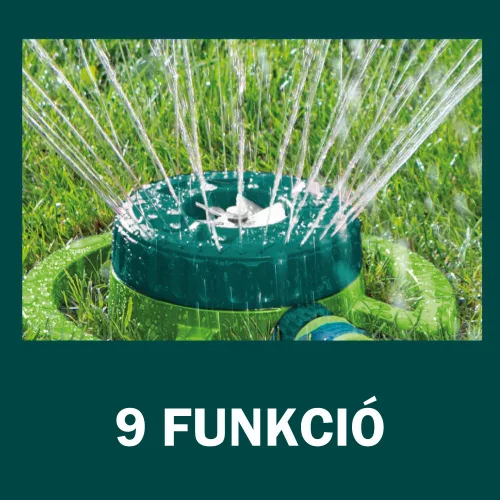 Felületesőztető, öntöző, 9 funkciós, 95 m2