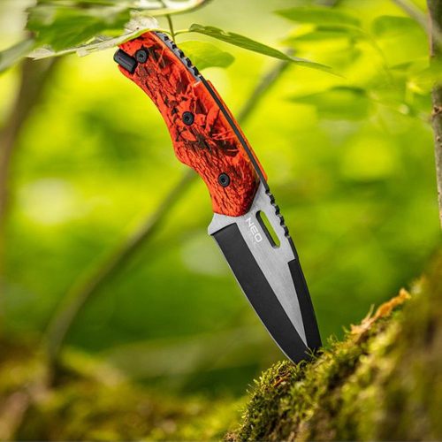 Taktikai kés, túlélőkés 20 cm Neo