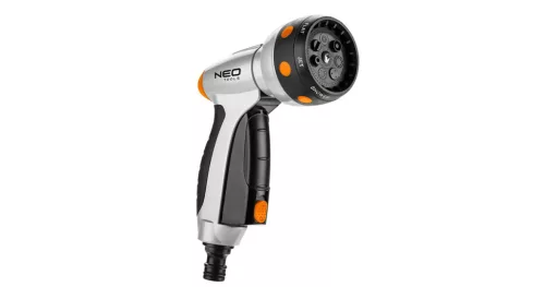 Öntözőpisztoly, 7 funkciós, click funkciós, NEO TOOLS