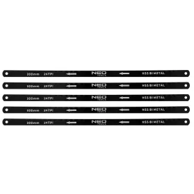   Fémfűrészlap készlet -5 db- 300 mm HSS BI-metal NEO TOOLS