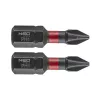 Torziós ütvecsavarozó bit PH1x25mm, 2db, NEO TOOLS