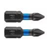 Torziós ütvecsavarozó bit PZ1x25mm, 2db, NEO TOOLS