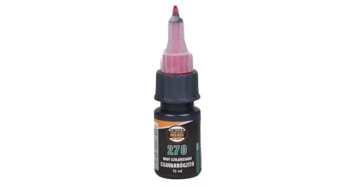Csavarrögzítő, 270 erős 10ml zöld United Sealants