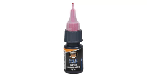 Csavarrögzítő, 243 középerős 10ml kék United Sealants